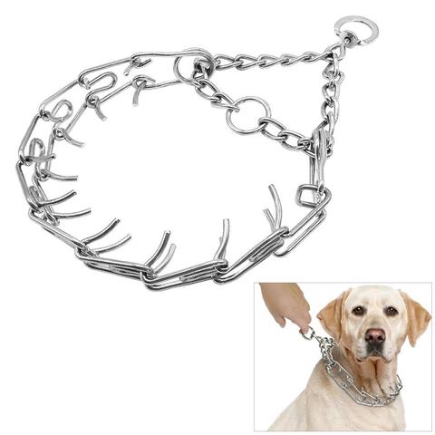 Adjustable Alloy Prong Large Dog Pet Training Stimulate Chain Choke Collar ► Photo 1/6