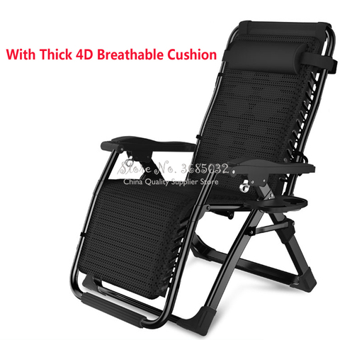 Folding Zero Gravity Chair Recliner with warm cushion For Office Beach Chairs with Armrest Adjustable Lounge Breathable Chair ► Photo 1/1