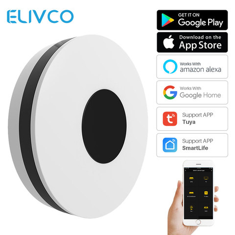 Tuya Universal Smart WiFi IR HUB Remote Controller Smartlife APP Control Compatible Alexa Google Home Smart Home Automation ► Photo 1/6