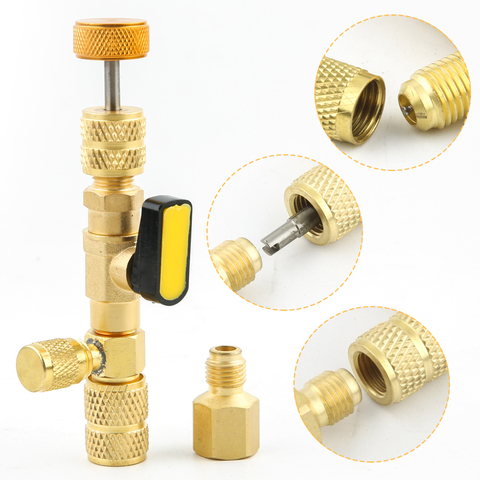 R410A R22 Dual Size   Port HVAC Valve Core Removal Installer Tool(No Gas Loss) ► Photo 1/6
