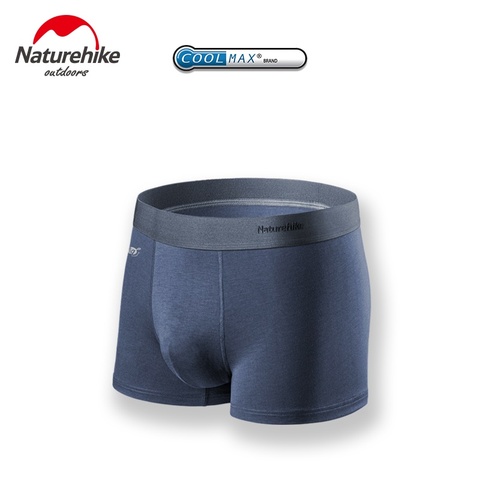 Naturehike Quicky-drying Antibacterial Men Flat Angle Underpants Hygroscopic Climbing Underwear Outdoor Sport Breathable Panties ► Photo 1/6