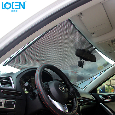 Car Sunshade Curtain Rear Side Window Front/Back Windshield Sun Block Blinks Black Cover Suction Cup Universal Cars Accessories ► Photo 1/6