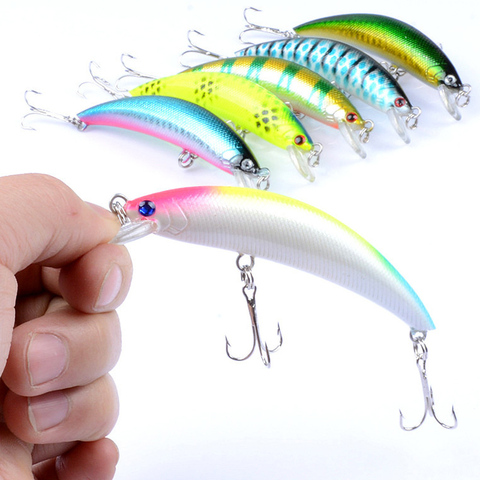 1PCS Popper Fishing lure Crankbait Iscas 95mm/9g Artificial Pike Wobblers ABS Hard Bait Pesca Bass Carp Bait Fishing tackle ► Photo 1/6