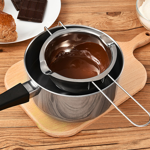 Stainless Steel Water Bath Pot of Chocolate Melting Water Heating Melting  Pot Bowl Baking Heating Container Kitchen accessories - Price history &  Review, AliExpress Seller - Refinement Little Life Store