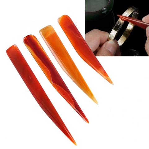 Ring Sizer Professional Agate Knife Burnisher Hand Jewelry Polishing Tool Gold Silver Polishing Tools Jewelry Making Tools a ► Photo 1/6