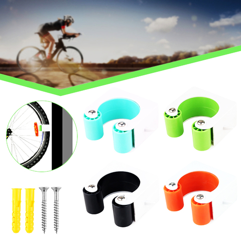 ZK20 Dropshipping Bicycle Rack Storage Portable Road Bike Parking Buckle Wall Mount Bicycle Display Vertical Rack ► Photo 1/6