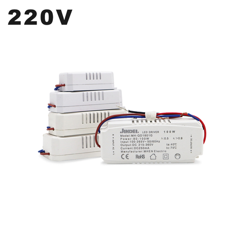 250mA LED Constant Current Power Supplies AC100-265V Constant Current Driver 2-5W 4-7W 8-12W 13-18W 19-24W 25-36W 37-54W 55-80W ► Photo 1/1