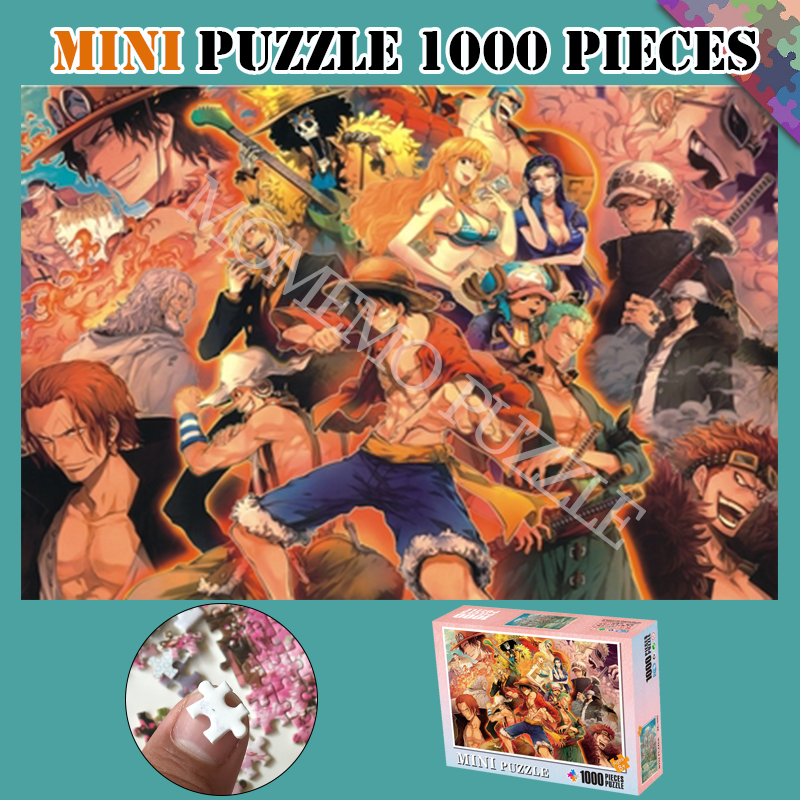 Onepiece Puzzle 1000 pcs, High Quality Anime Zigsaw Puzzle