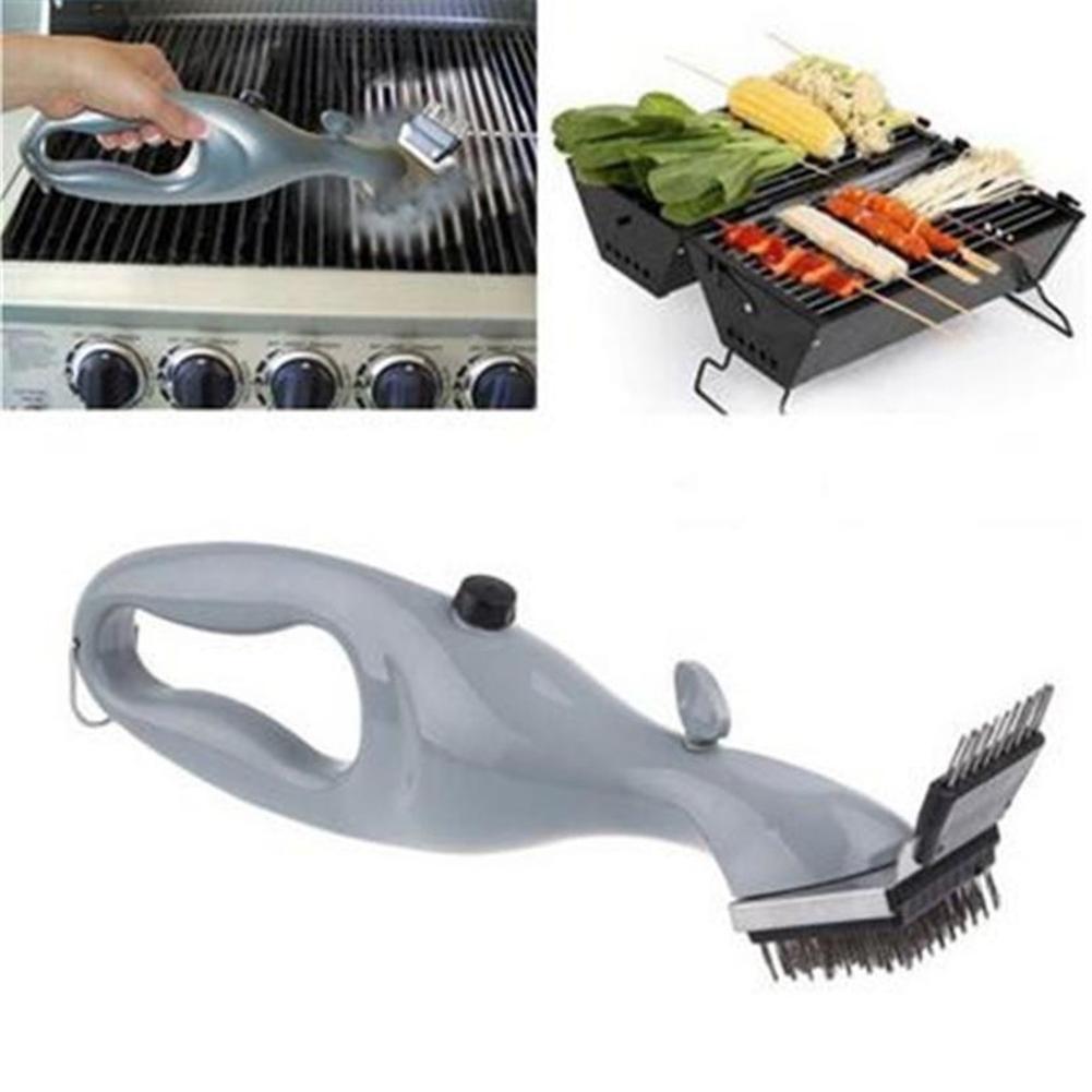 Barbecue Grill BBQ Brush Clean Tool Grill Accessories Stainless Steel  Bristles Non-stick Cleaning Brushes Barbecue Accessories - AliExpress