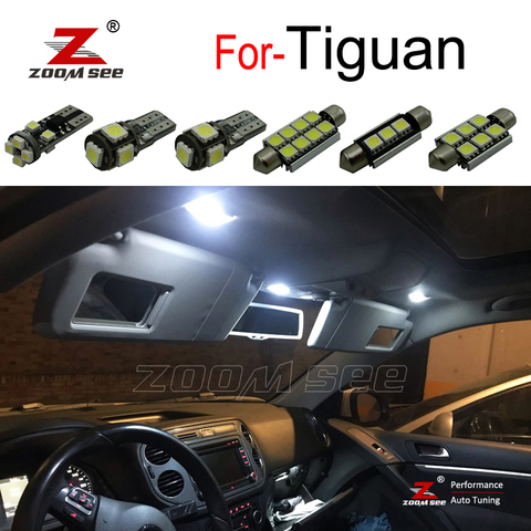 11pcs High quality Error Free LED lamp interior dome map indoor light bulb Kit For Tiguan (2009-2015) ► Photo 1/6