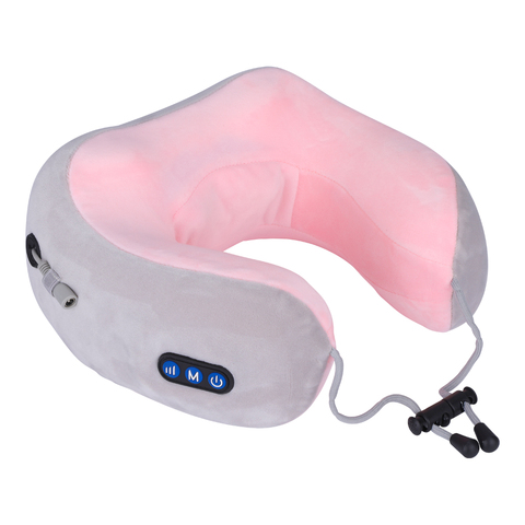 U-Shaped Massage Electric Pillow Multi-Function Shoulder and Cervical Vertebra Relieve Fatigue Outdoor Portable Car Health Care ► Photo 1/6