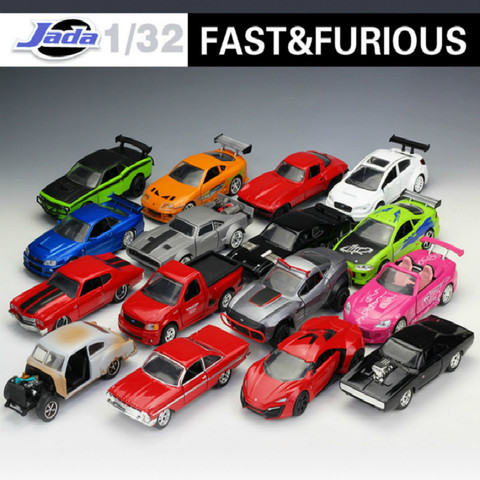 1:32 Jada Classic Metal Fast and Furious 8 Race Car Alloy Diecast Toy Model CarsToy For Children Gifts Collection Free Shipping ► Photo 1/6
