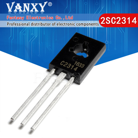 10PCS 2SC2314 TO126 C2314 TO-126 Transistor ► Photo 1/4