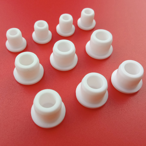 Environmental protection food grade white high temperature silicone hole plug rubber plug silicone rubber T plug 3mm-150mm ► Photo 1/6