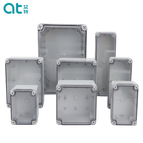 IP67 Transparent Lid Junction Box Waterproof Plastic Enclosure Box Electronic Project Instrument Case ABS Outdoor Housing ► Photo 1/5