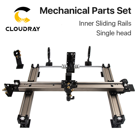 Cloudray Mechanical Parts Set 1300*900mm Inner Sliding Rails Kits Spare Parts for DIY 1390 CO2 Laser Engraving Cutting Machine ► Photo 1/6