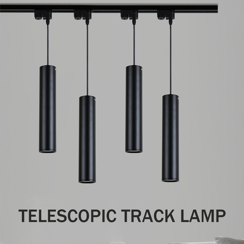 Track Light Aluminum Rail Track Hanging Lamp Dimmable COB Chip Spot Lamp Kitchen Lighting Loft Dining Room Restaurant Lamp ► Photo 1/6