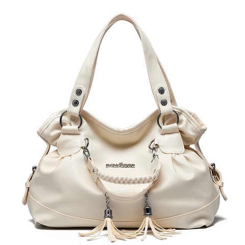 New Leather Tassel bags Large Capacity Women Shoulder Messenger Bag Handbag Famous Big Bag Designer Handbags High Quality ► Photo 1/6