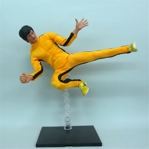 1/6 Scale Yellow Bruce Lee Conjoined suit Kung Fu suit for 12in Phicen Tbleague Action Figure Toy ► Photo 1/3