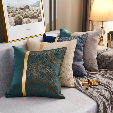 2022 Luxury Bronzing Cushion Cover 45*45cm Pillow Covers Velvet Pillowcase Home New Year Decorative Sofa Throw Pillowcase ► Photo 1/5
