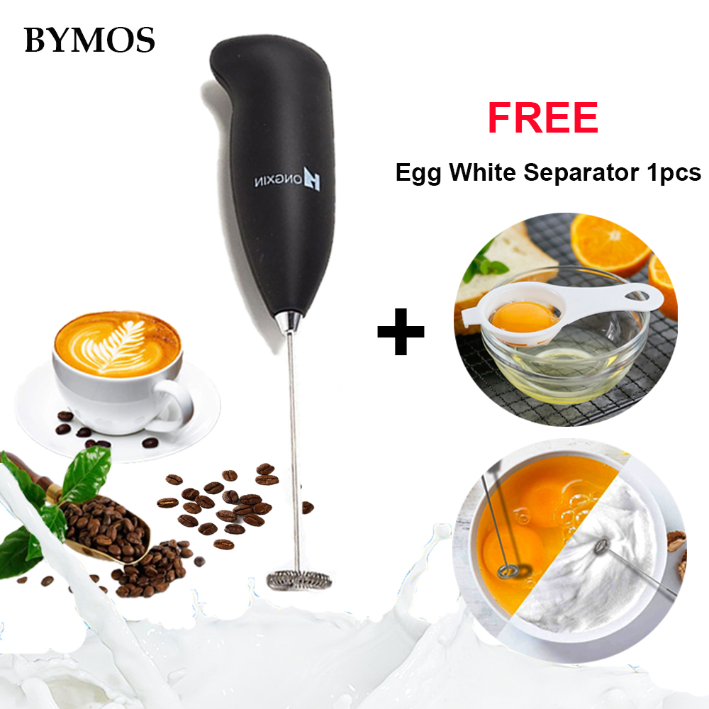 Mini Electric Whisk Coffee Blender Drinks Milk Frother Foamer Whisk Mixer  Stirrer Electric Handle Cooking Tools - Price history & Review, AliExpress  Seller - Everything goes well Store