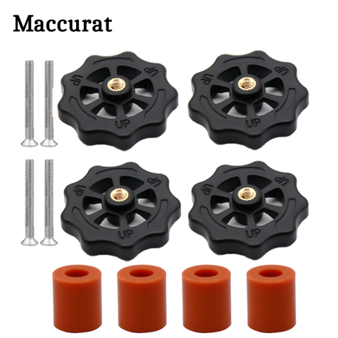 4PCS M3/M4 Screws Nuts Heat Bed Leveling Spring Knob Parts 3D Printers Print Platform Screw Calibration Accessories For Ender3 ► Photo 1/6