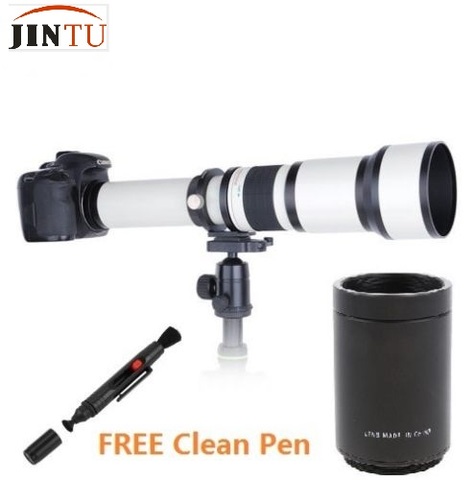 JINTU 650-2600mm with 2X Teleconver Telephoto Zoom Lens for NIKON D90 D750 D5600 D3300 D3200 D5300 D3400 D7200 D750 D500 D7500 ► Photo 1/6