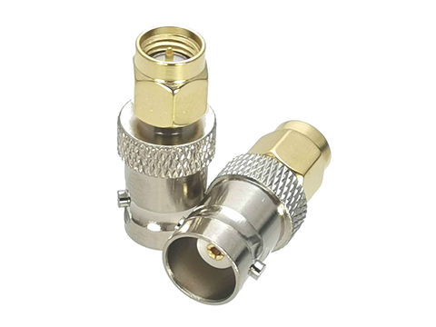 1Pcs Connector BNC Female Jack to SMA Male Plug RF Adapter Coaxial High Quanlity ► Photo 1/3