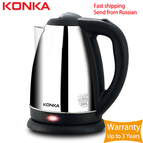 0.5L 1000W Stainless Steel Kettle Automatic Electric Water Boiler Pot 