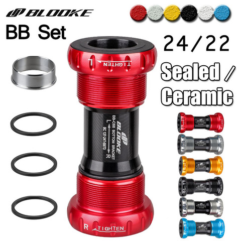 BLOOKE MTB Bike 24 22 MM BB SET Sealed / Ceramic Bearing Bottom Bracket Bicycle Thread Kit For SRAM GXP Prowheel Crankset Part ► Photo 1/6