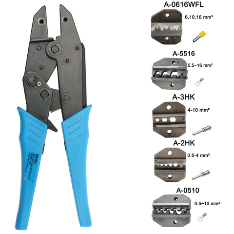 A0510 A1HK A2HK A3HK Die Sets for HS FSE AM-10 CRIMPING PILER Crimping machine one set made by Wire cutting machine tool jaws ► Photo 1/3