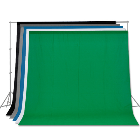 Professional Green/White/Black Muslin Backdrop Photo Background Photography Backdrops for Photo Studio Backgrounds ► Photo 1/6