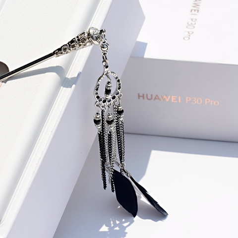 Vintage Chinese Style Hair Sticks Women Girls Black Feather Tassel Pendant Metal Hairpins Boho Ethnic Jewelry Accessories Gifts ► Photo 1/6