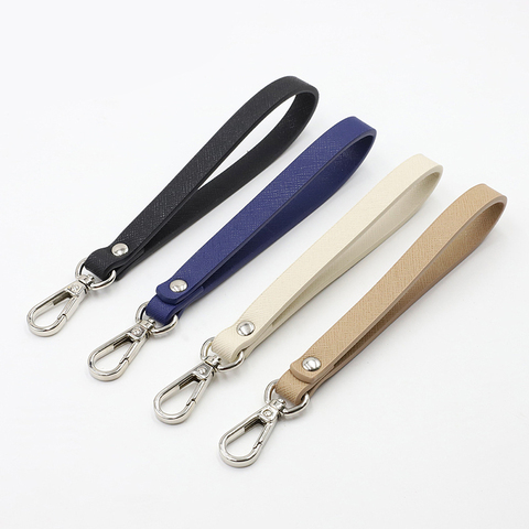 1PC 2022 New  PU leather Wristlet Bag Strap  bag Handles DIY purse Rep[placement Handbag Handles for Clutch Purse Wrist Strap ► Photo 1/6