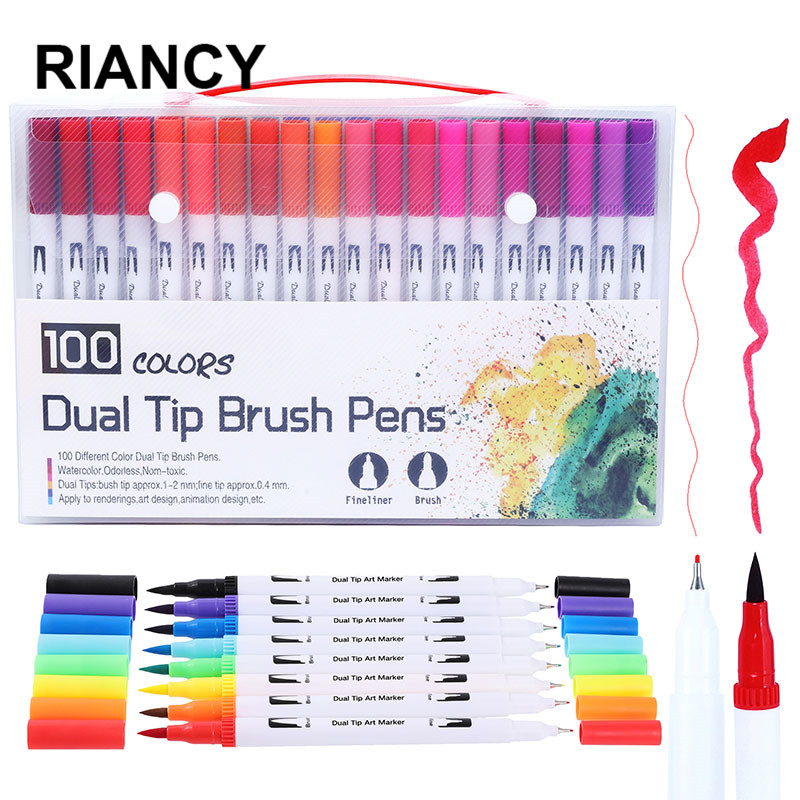 1,4,8,12 Fine Liner Felt Tip Pens Art Colour School Stationary Marker Non Toxic 