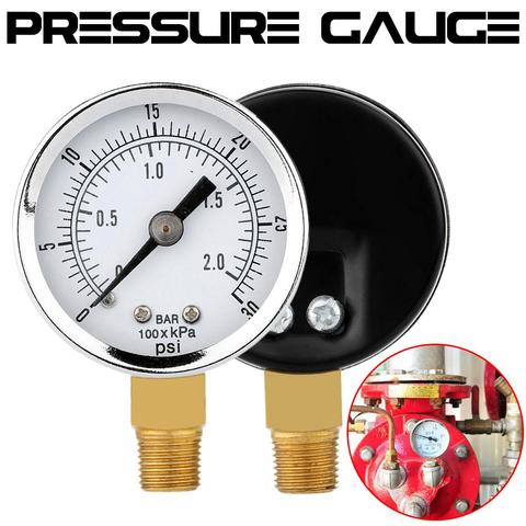 Portable Vacuum Manometer Pressure Gauge 0-30psi 0-2bar Mini Stable Performance Dual Scale Dial Gauge Display Digital ► Photo 1/6