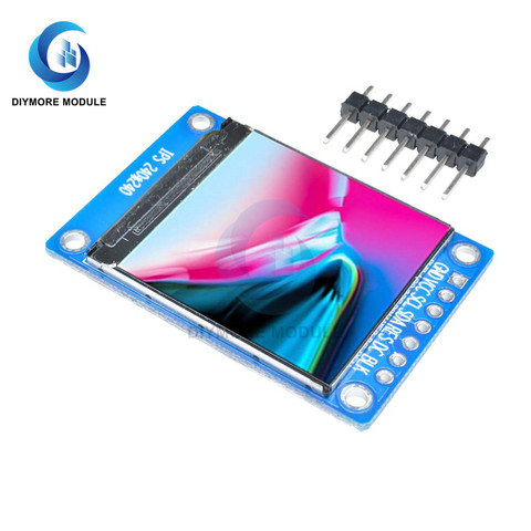 1.3 inch IPS LCD Screen Module HD TFT ST7789 Drive 240*240 SPI Interface Communication Full Color OLED Display for Raspberry Pi ► Photo 1/6