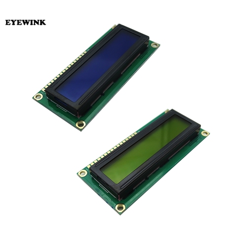 LCD 1602 (yellow-green screen) 5V 1602 LCD display with backlight ► Photo 1/5