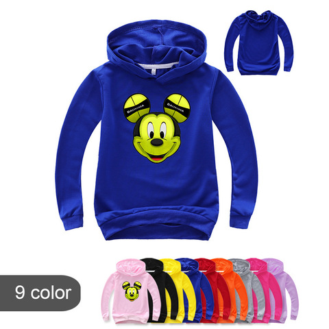 Buy Online Spring Cartoon Mickey Mouse Print Children Long Sleeve T Shirts Boys Cotton Nova Tops Girl Tees Kids Clothes Fille Baby Costumes Alitools