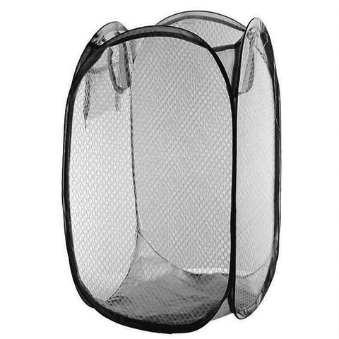 Foldable Laundry Baskets Pop Up Easy Open Mesh Laundry Clothes Hamper Basket For College Dorm ► Photo 1/6