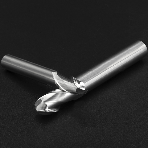 HRC50 Ball nose end mill Cutting Aluminium wood Copper 2 flutes  end milling cutter for metal face and slot machining end mills ► Photo 1/4