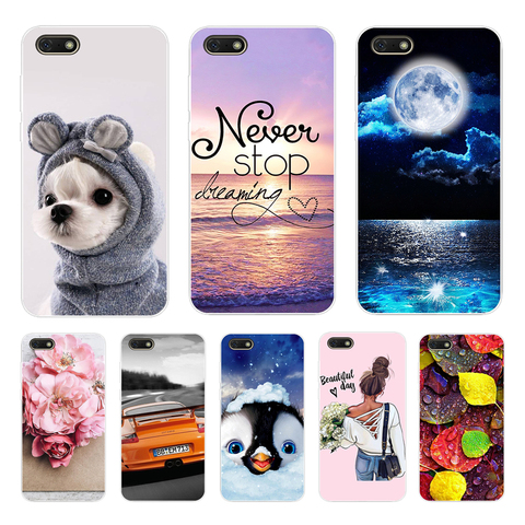 Silicone Case For Huawei Honor 7A Case 5.45