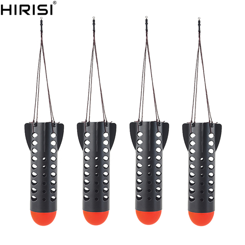 4 x Carp Fishing Feeder Rockets Bait Tackle 2 Sizes Fishing Tackle Feeder Accessory ► Photo 1/6