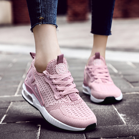 Women Super Light Running Shoes Women Air Cuhsion Mesh Breathable Sneakers Men Jogging Sport Shoes Couple Size 43 Women Shoes ► Photo 1/6