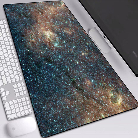 Starry Sky Pad Mice Dirt-resist Big Mouse Pad Eco-friendly Rubber Material Computer Pad for Gaming Mouse Pad 60*30/70*30/90*40cm ► Photo 1/6