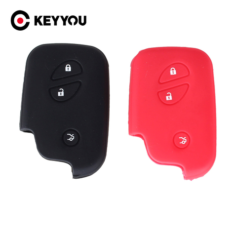 KEYYOU Silicone car key case Key Case cover For Lexus CT200h ES 300h IS250 GX400 RX270 RX450h RX350 LX570 Key Cover Key ► Photo 1/6