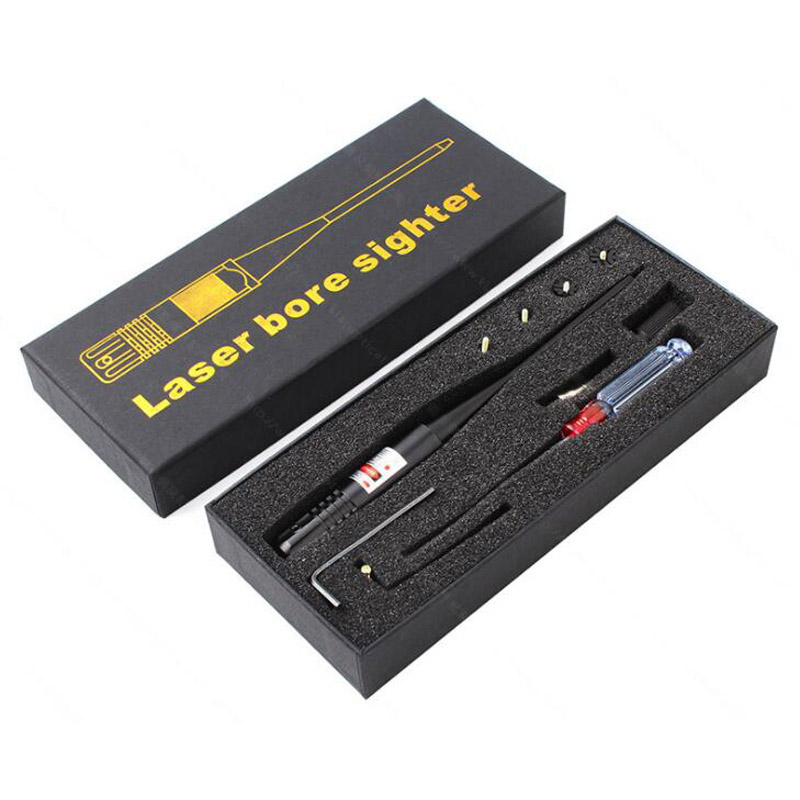 Laser Bore Sighter Sight Collimator For 0.22 to 0.50 Handguns Rifles Riflescopes 