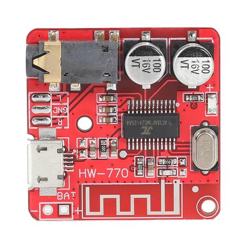 MP3 Bluetooth Decoder  5V Audio Amplifier Board Modified Bluetooth 4.1 Circuit Stereo Receiver Module Board Lossless Car Speaker ► Photo 1/6