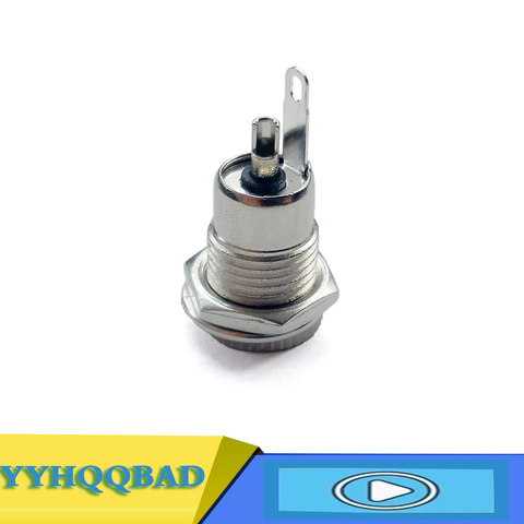 5.5 mm x 2.1mm DC Power Jack Socket Female Panel Mount Connector metal 5.5*2.1 DC099 ► Photo 1/3