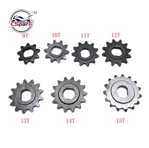 9 10 11 12 13 14 15 Tooth 9T 10T 11T 12T 13T 14T 15T 25H Oval 10MM  Razor EVO  IZIP Gear Sprocket 500W 800W 1000W Scooter Motor ► Photo 1/1